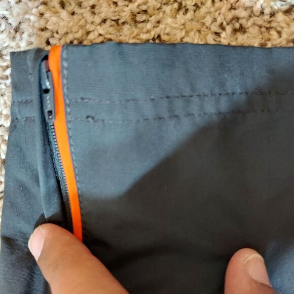 Nike Classic Woven Athletic Pants Navy Blue Polyester Men’s XXL 341584-062 - Picture 7 of 9